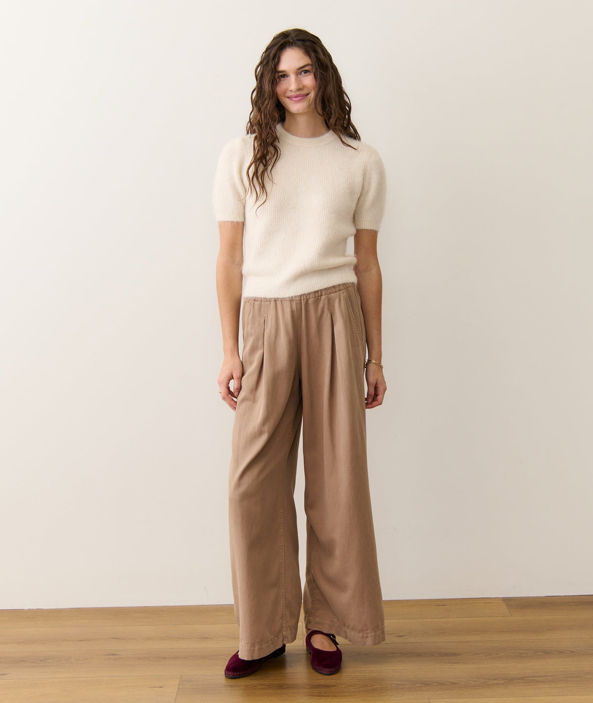 Suri Alpaca Puff Sleeve Sweater