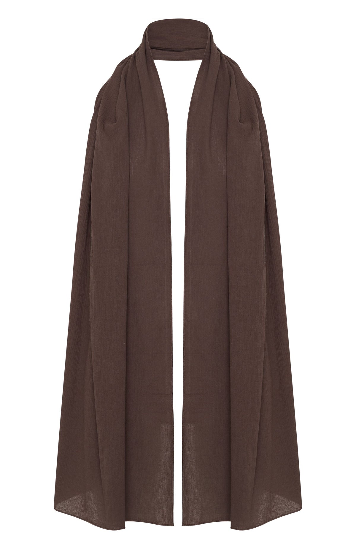 Coming Up Scarf Chocolate