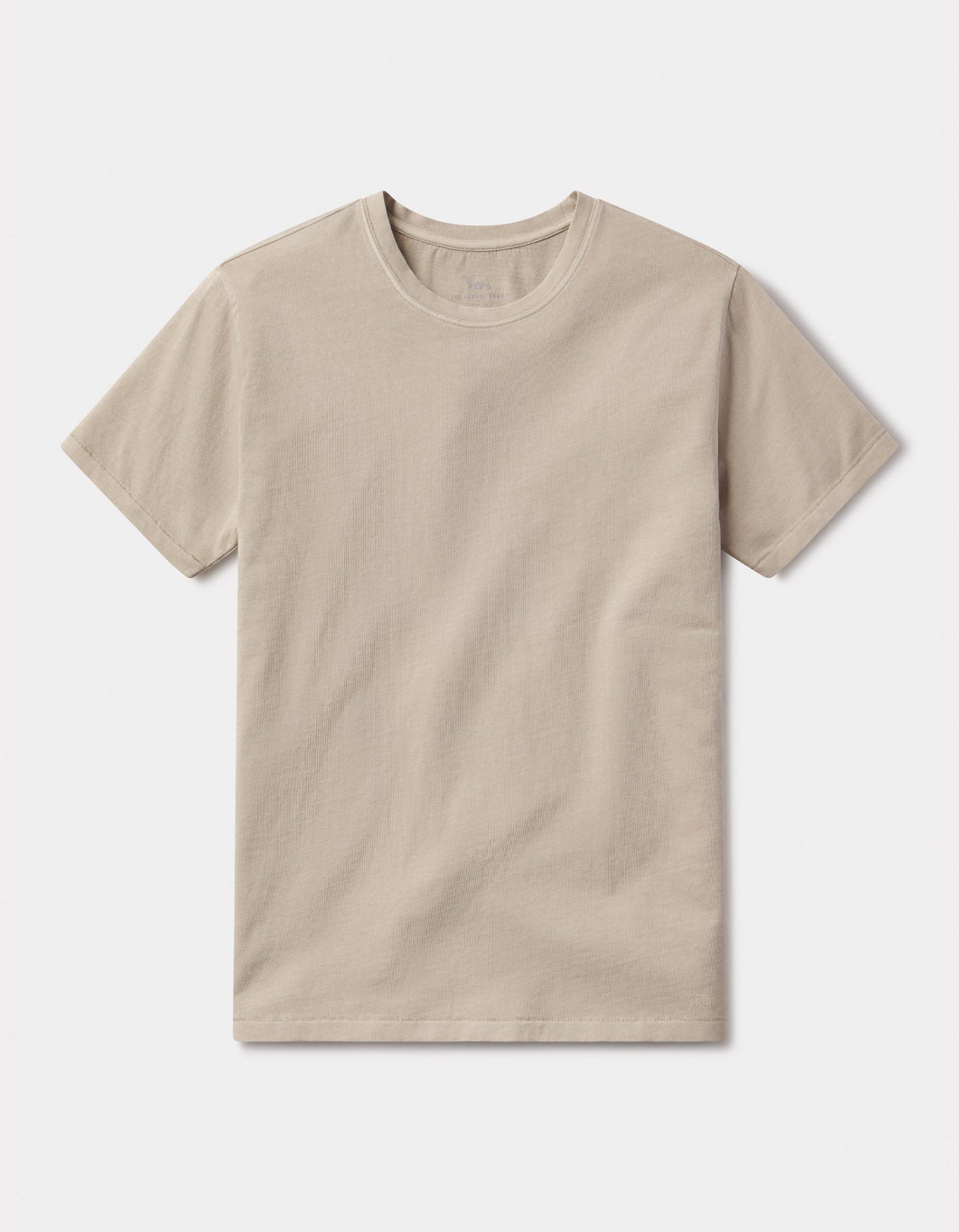 Normal Jersey Classic Tee in Pumice