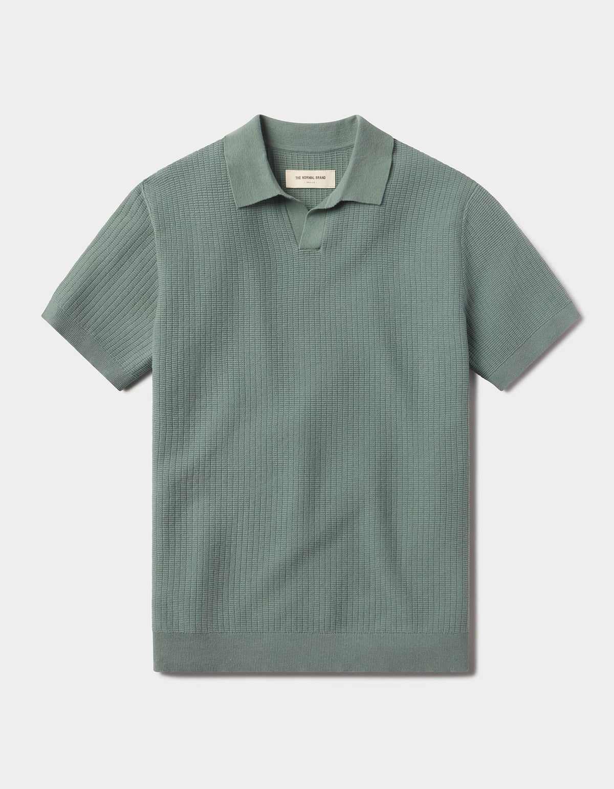 Breezeknit Polo in Juniper
