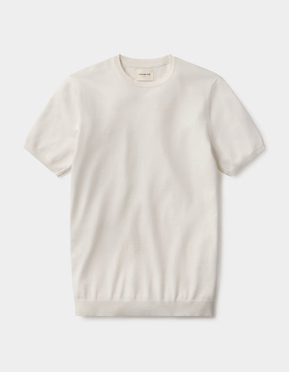 Taylor Sweater Tee in White
