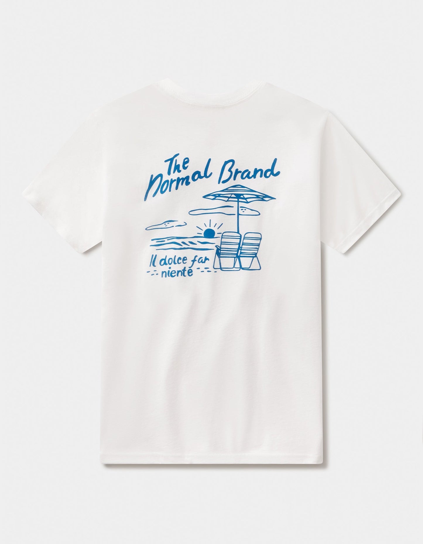 Summer Postcard Tee in White