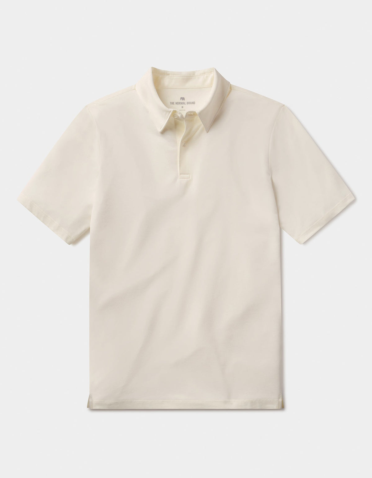 LuxeJersey Polo in Ivory