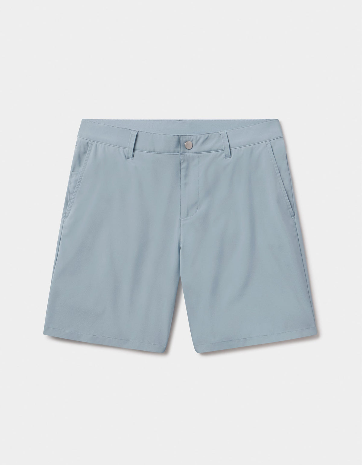 Everyday Hybrid Short in Blue Fog