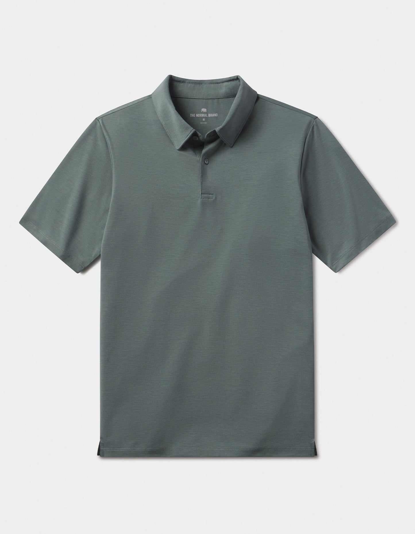 LuxeJersey Polo in Mediterranean Green