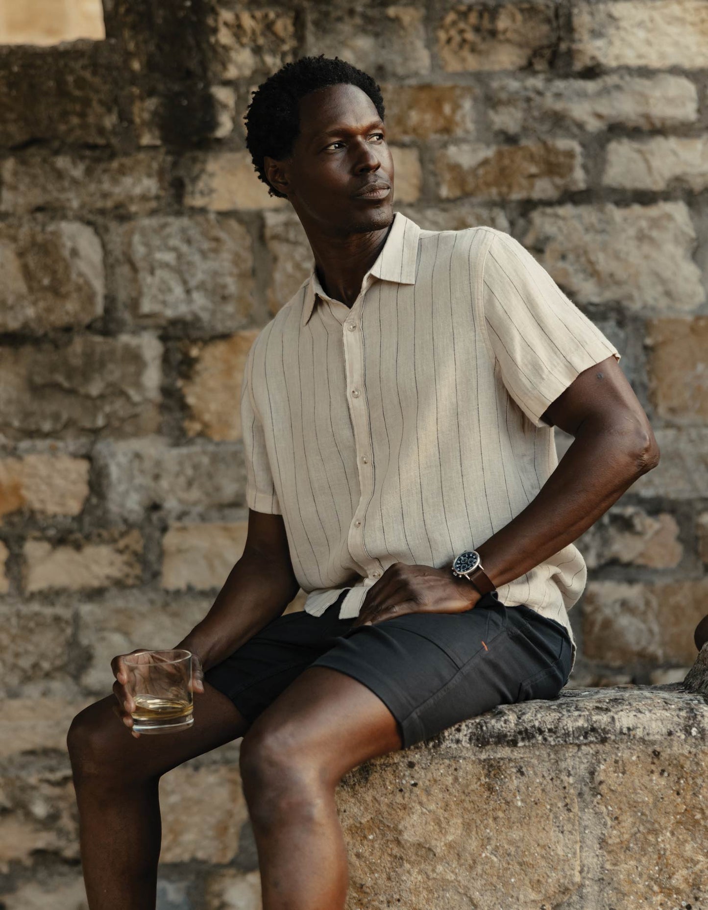 Freshwater Short Sleeve Button Up Shirt