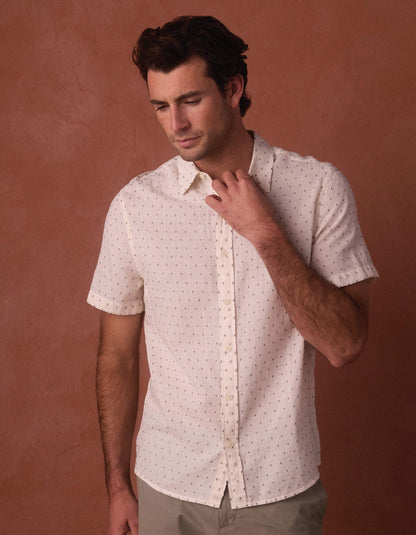 Freshwater Everyday Shirt in Nep Dobby