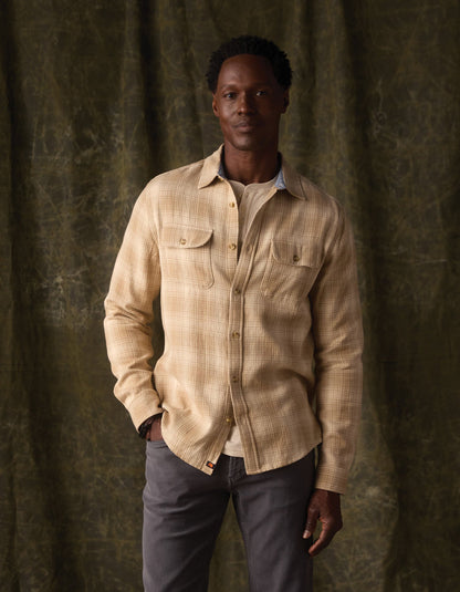 Mountain Overshirt in Oak Plaid