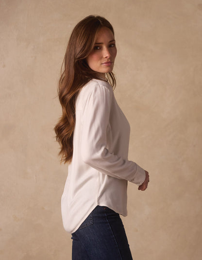 Harper Everyday Shirt in Birch