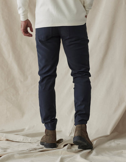 Comfort Terry Pant in Navy