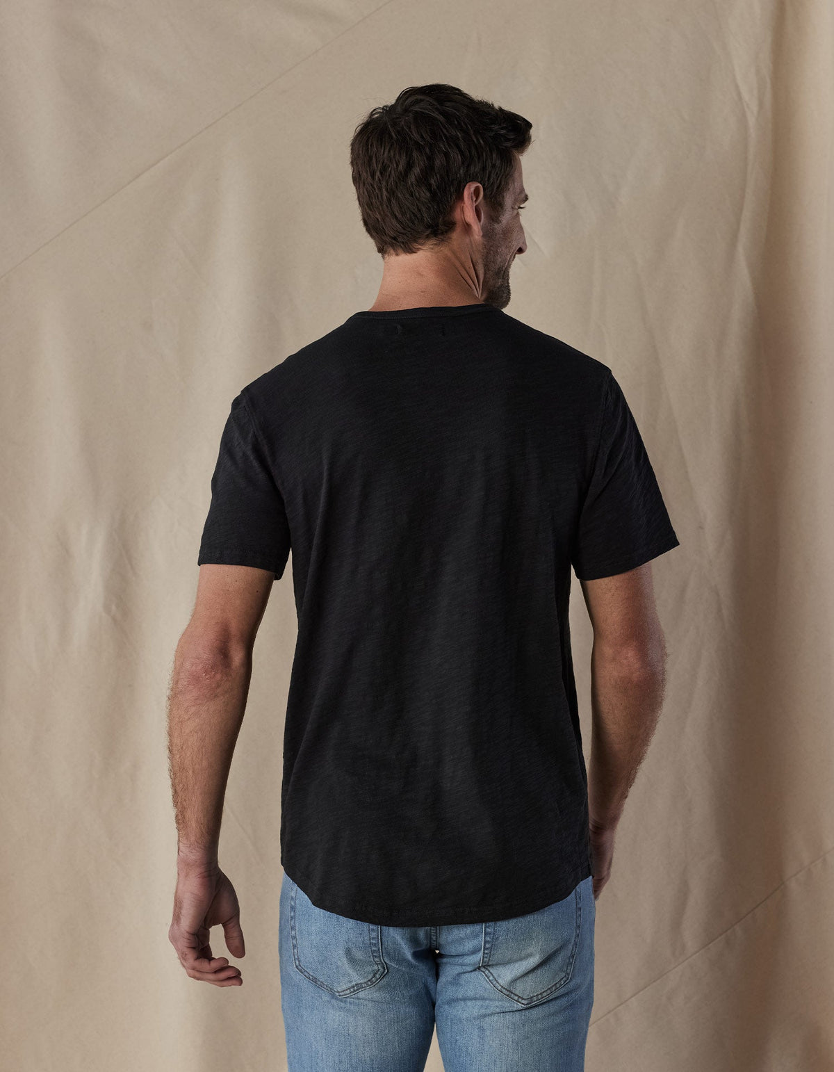 Vintage Slub Perfect Tee in Black