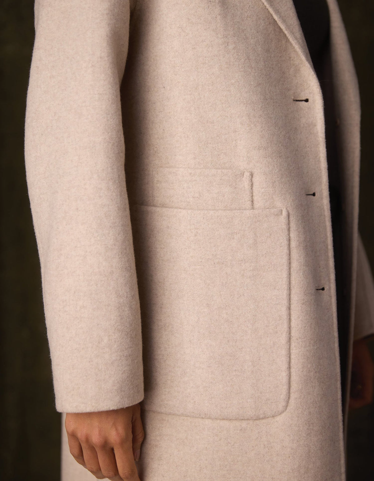 Duster Coat in Oat