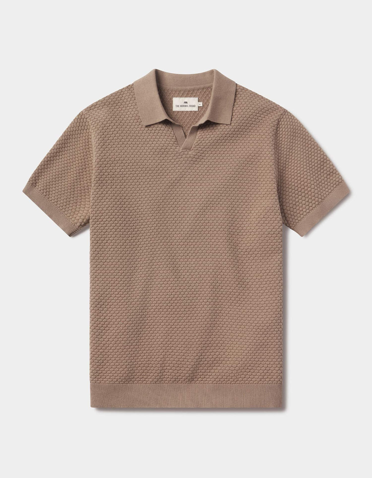 Robles Knit Jacquard Polo