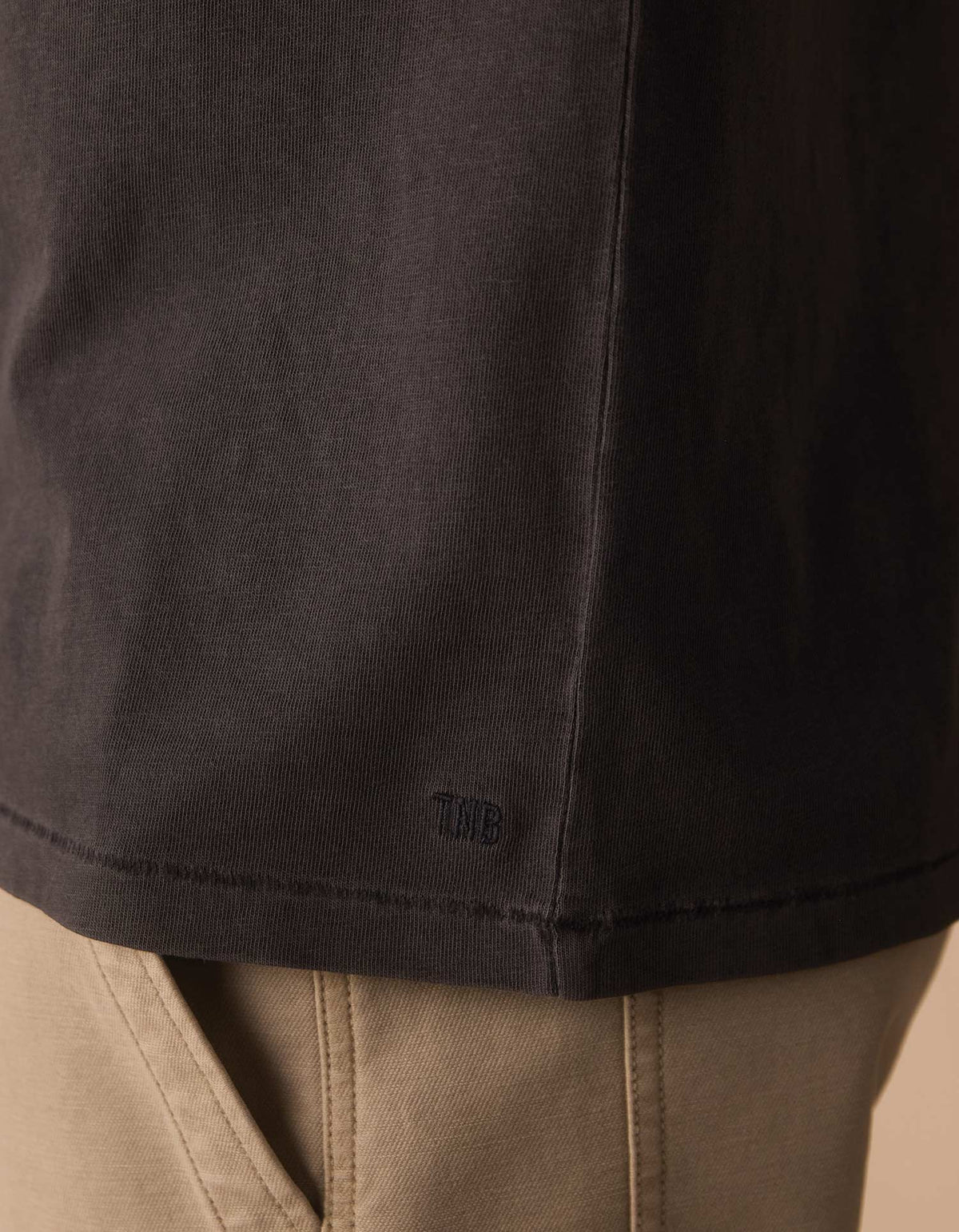 Normal Jersey Henley in Shadow