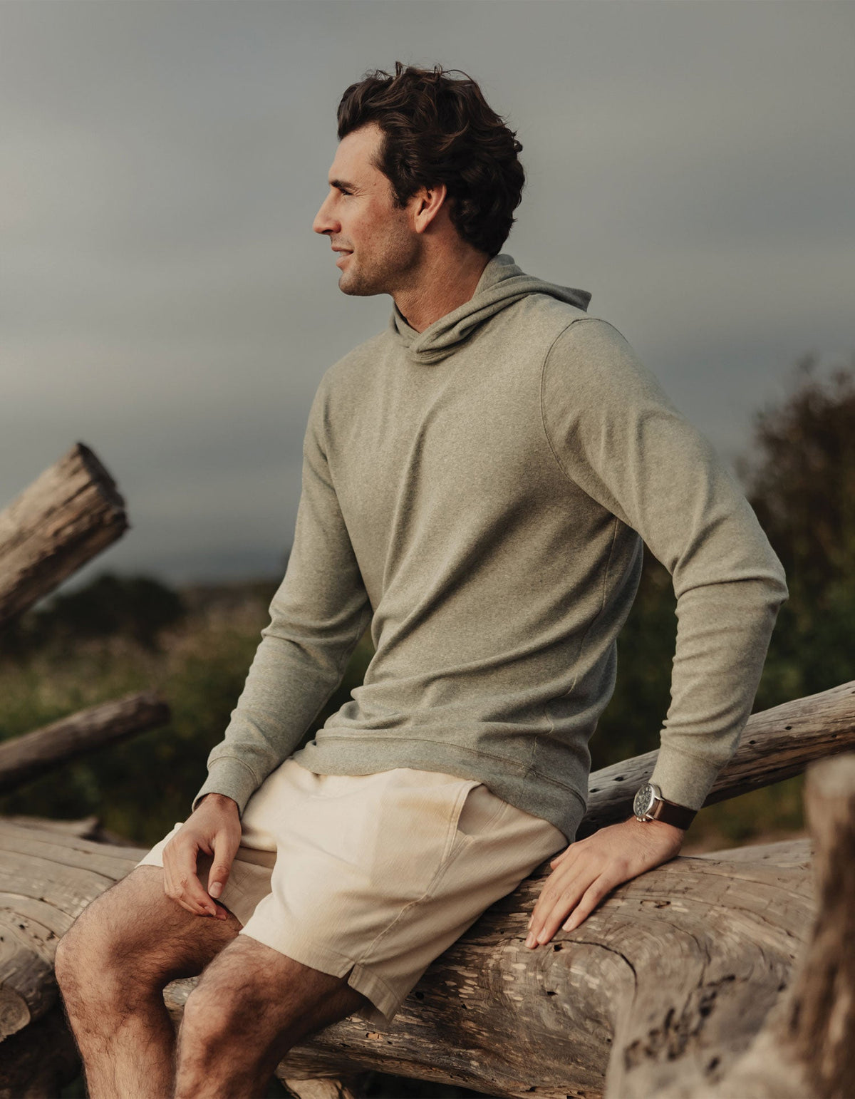 Puremeso Essential Hoodie in Sea Glass