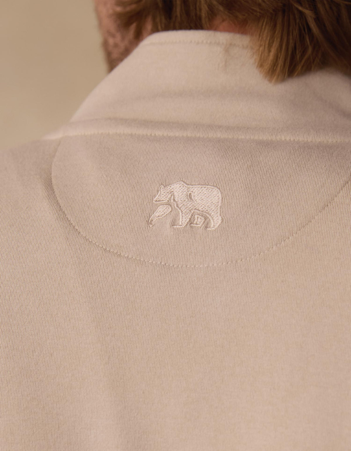 Puremeso Weekend Quarter Zip in Pumice