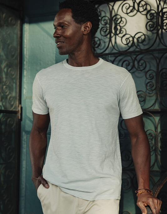 Vintage Slub Perfect Tee in Mist
