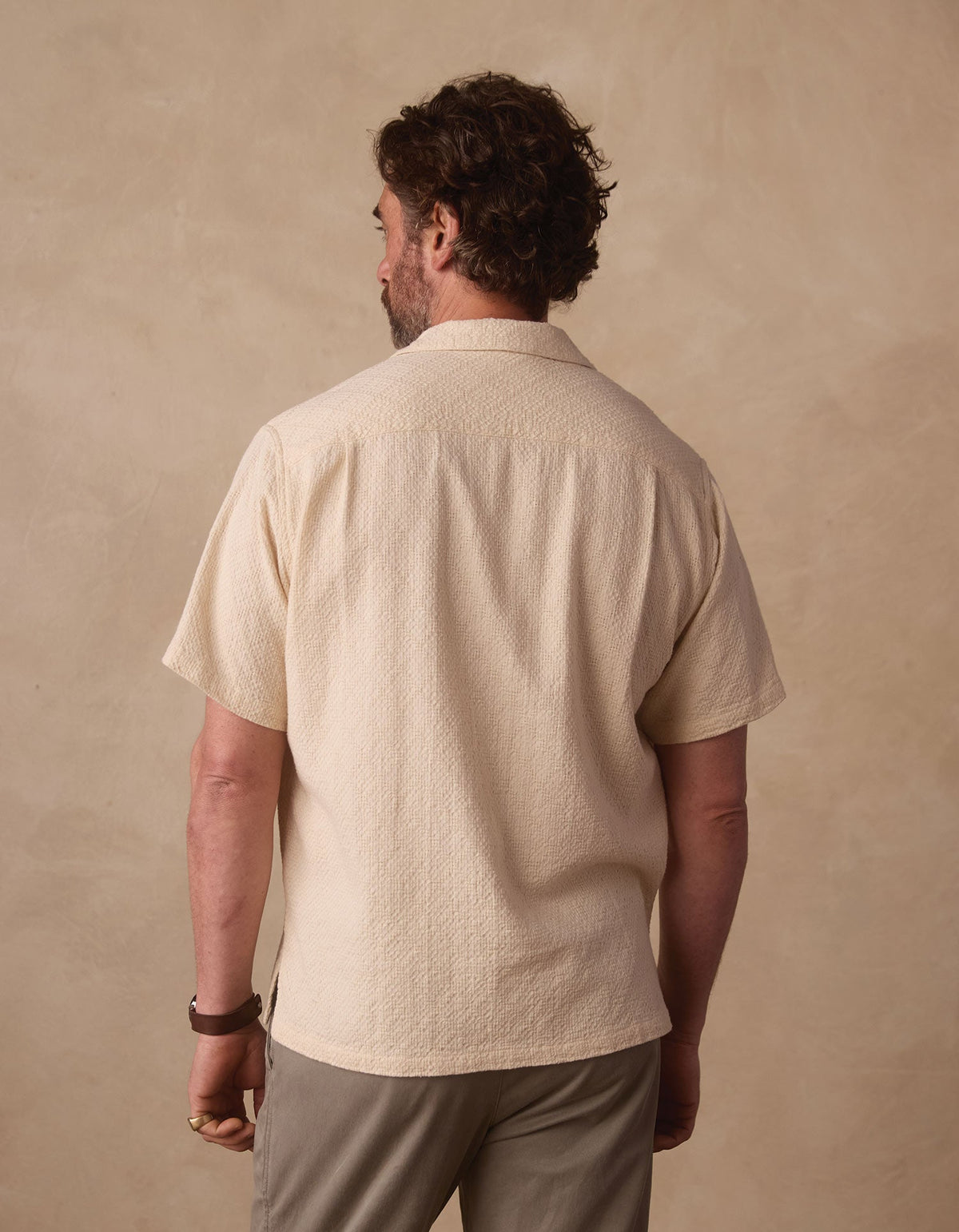 Freshwater Resort Shirt in Motivo Chalk