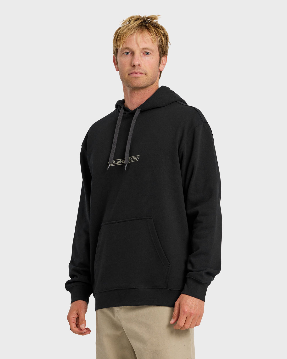 Graphic Pullover Hoodie - Anthracite