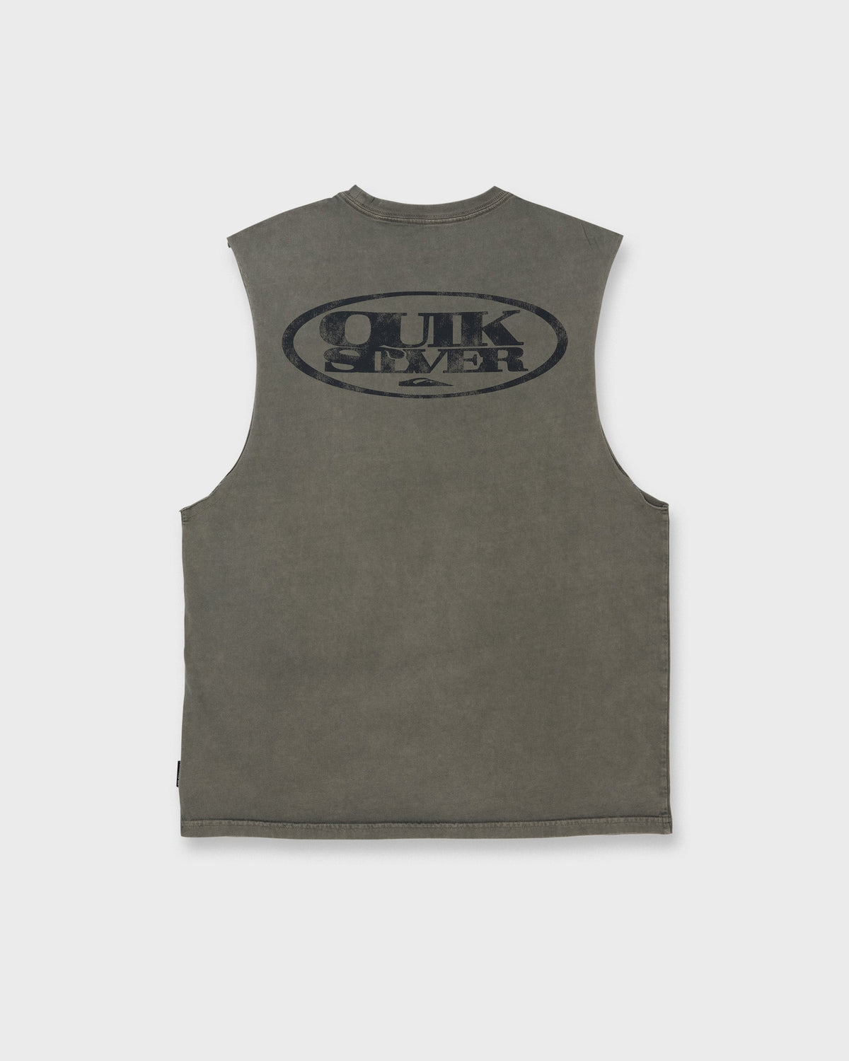 Blends Oversized Acid Wash Tank Top - Grape Leaf
