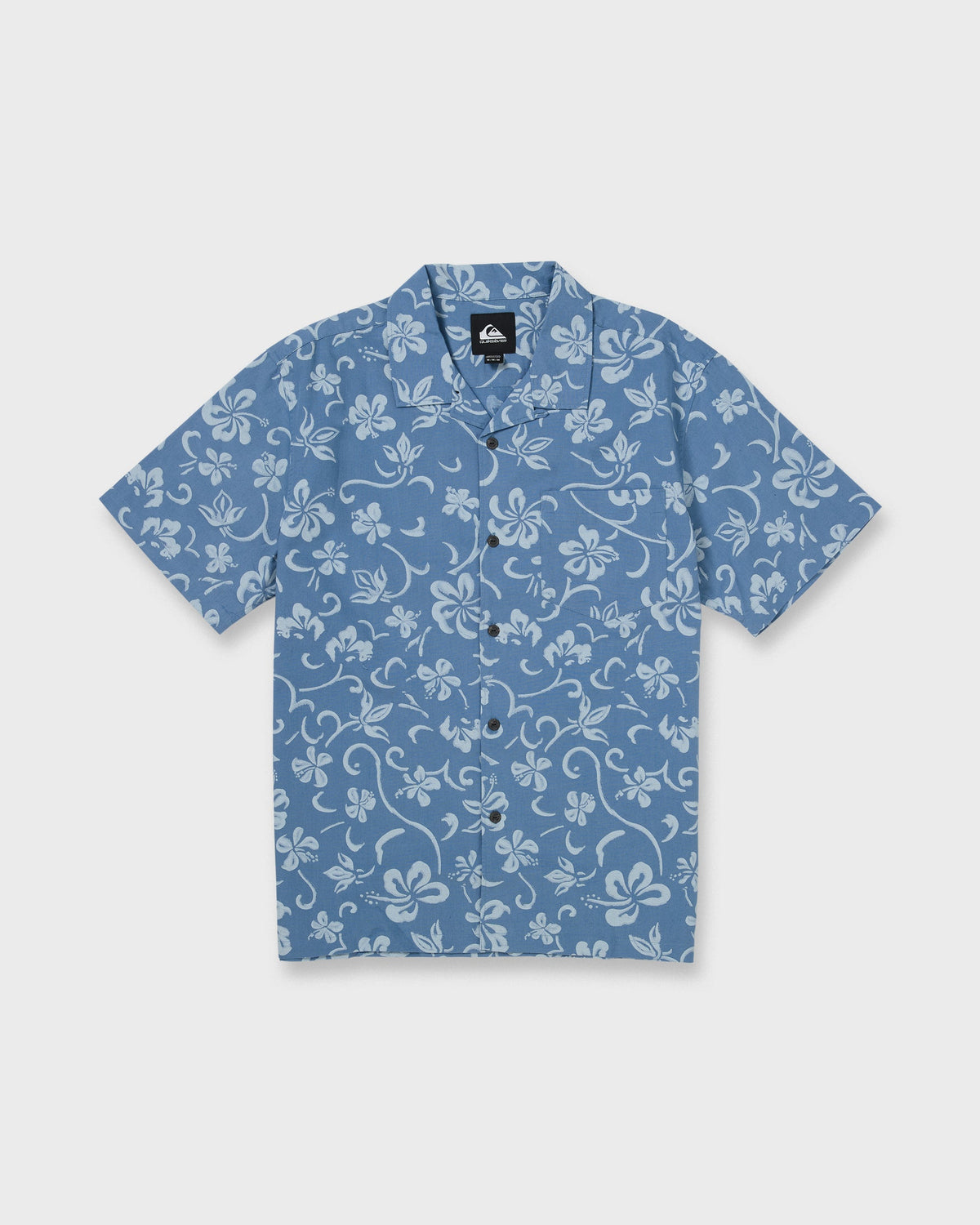 Lo-Biscus DNA Short Sleeve Camp Shirt - Riviera