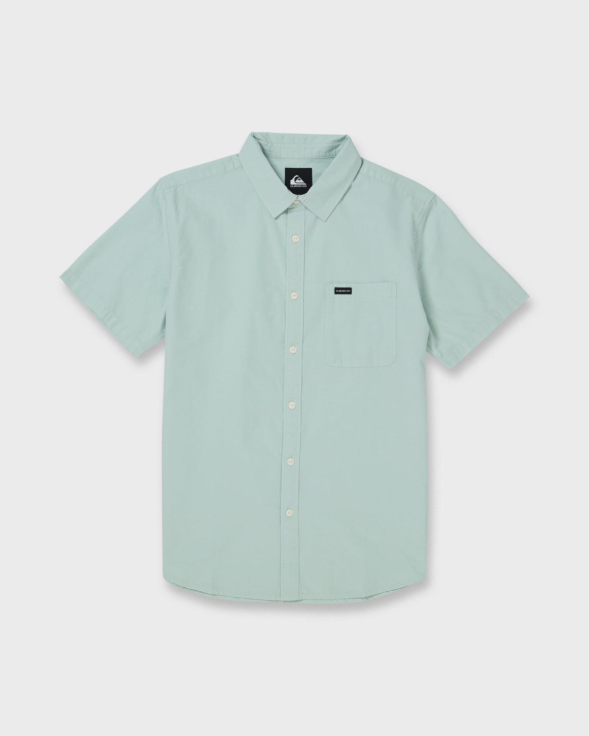 Shore Break Classic Short Sleeve Button-Up Shirt - Blue Haze