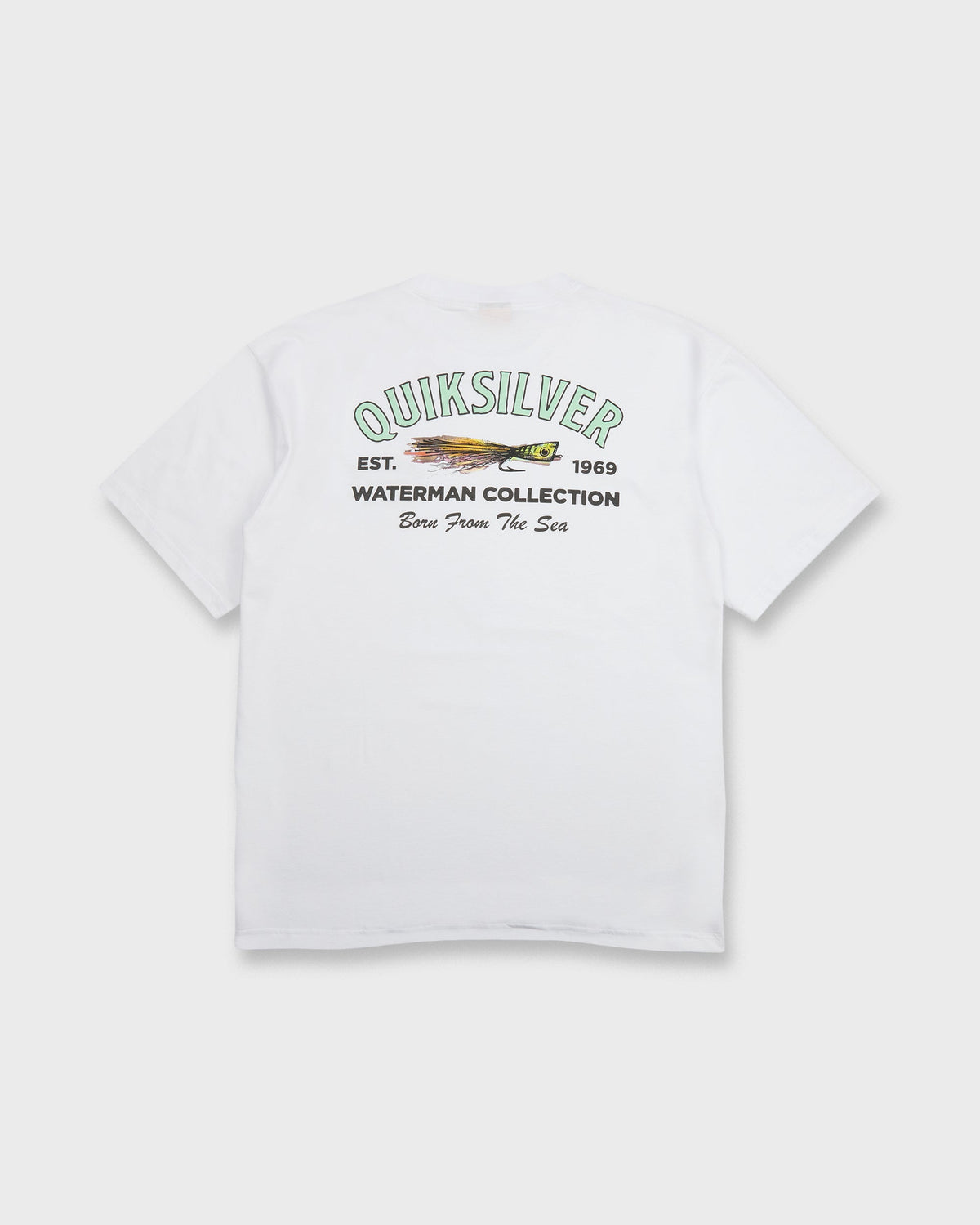 Waterman Lure Shop Classic Short Sleeve Knit T-Shirt - White