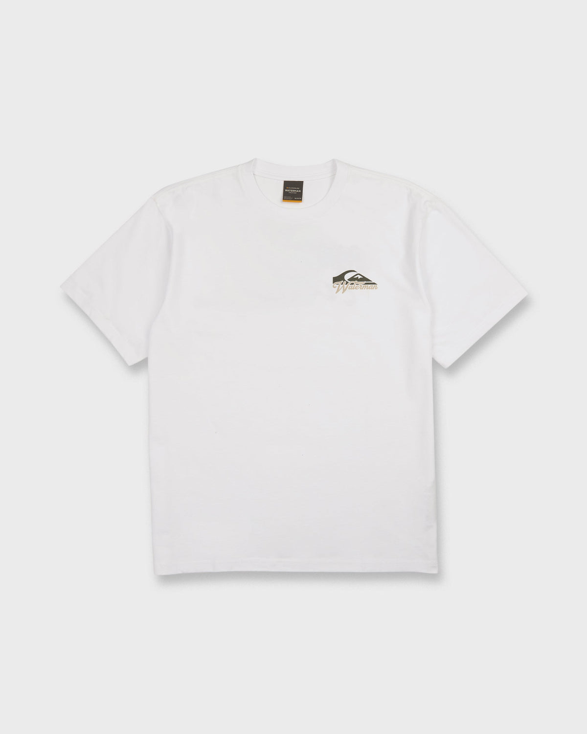 Waterman Bottle Life Classic Short Sleeve Cotton T-Shirt - White
