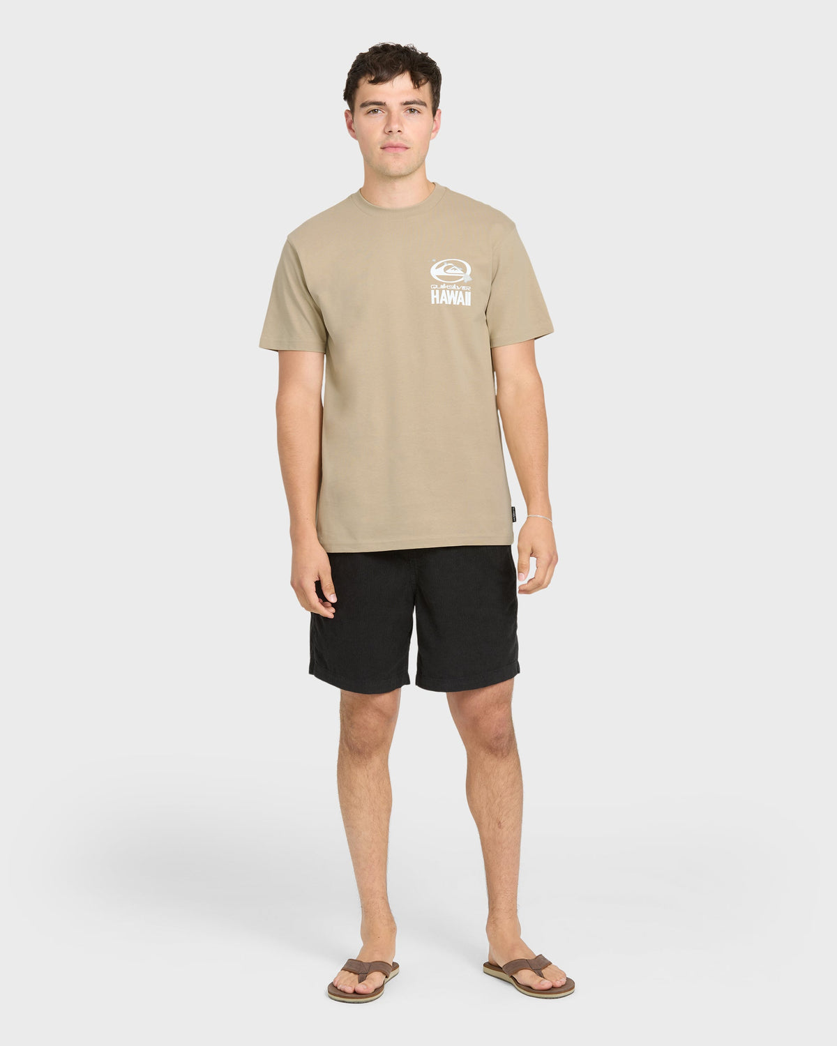 Hawaii Patch Classic Short Sleeve Knit T-Shirt - Seneca Rock