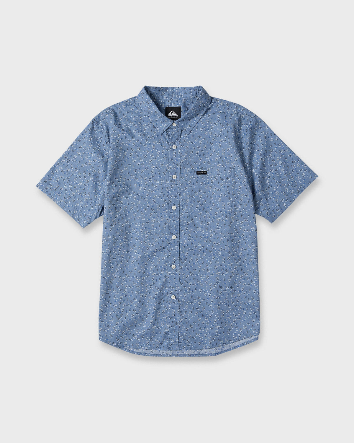 Mesa Meadow Classic Short Sleeve Woven Shirt - Quiet Harbor