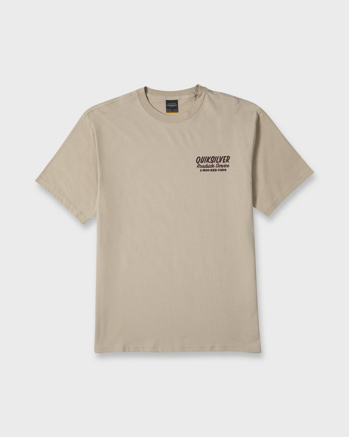 Waterman Roadside Service Classic Short Sleeve Knit T-Shirt - Plaza Taupe