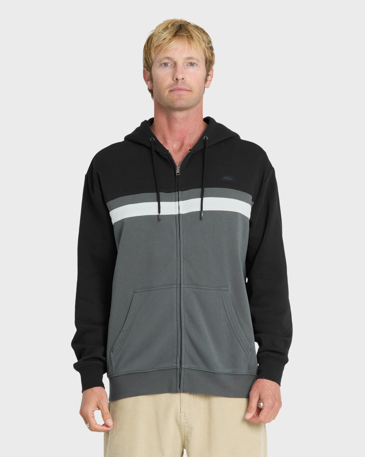 Surf Zip-Up Hoodie - Anthracite