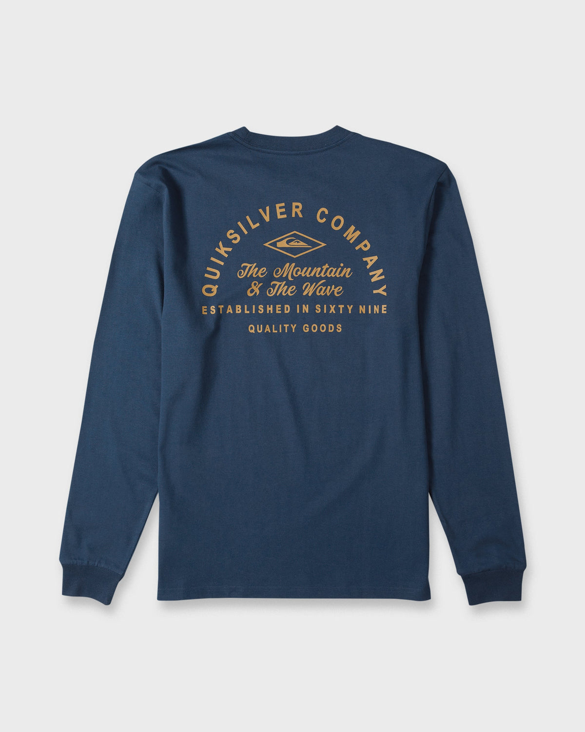 Garage Days Long Sleeve Knit T-Shirt - Dark Denim