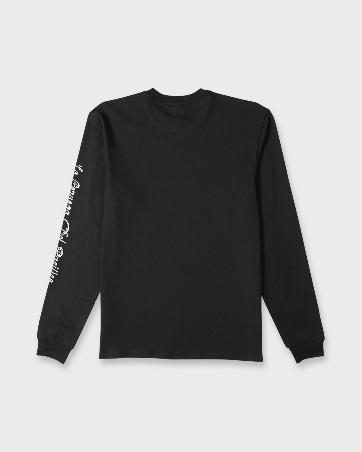 Pacifico Signage Long Sleeve Knit T-Shirt - Black