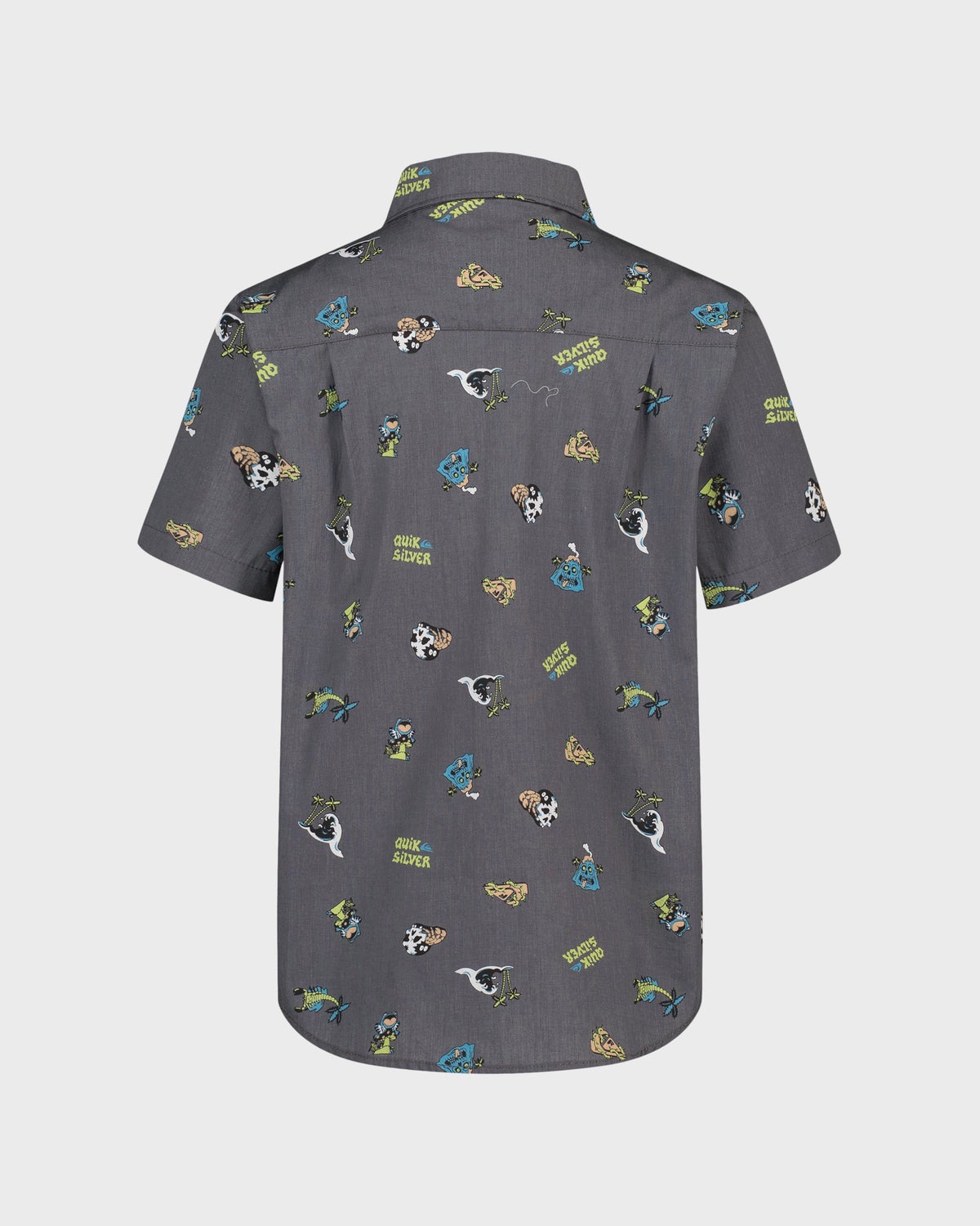 Boys Strange Waves Classic Short Sleeve Woven Shirt