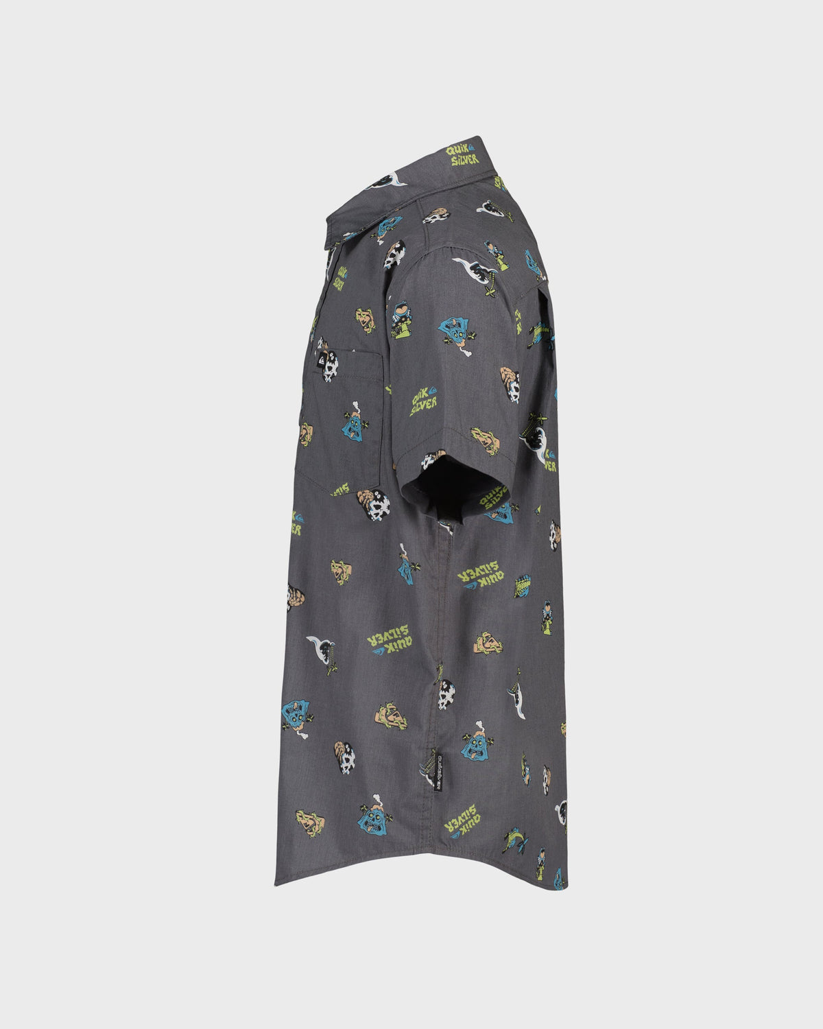 Boys Strange Waves Classic Short Sleeve Woven Shirt