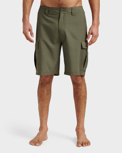 Union Amphibian Cargo 20" Hybrid Short - Grape Leaf