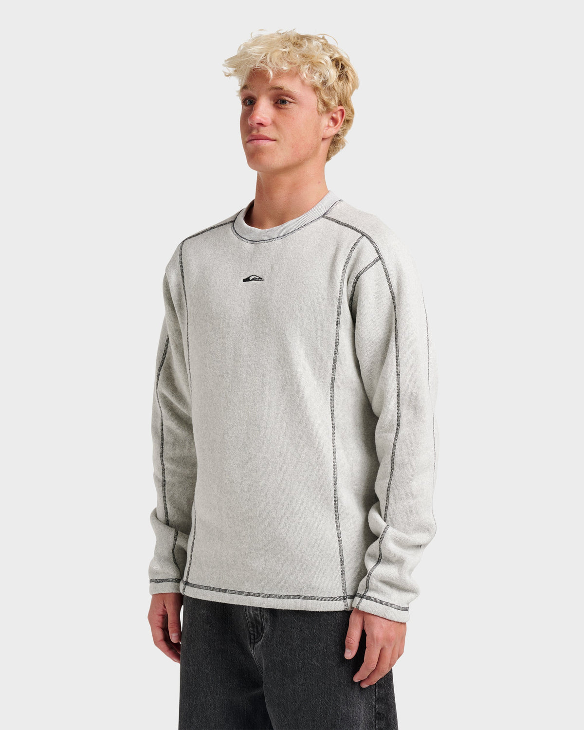 Keller Crewneck Sweatshirt - Light Gray Heather