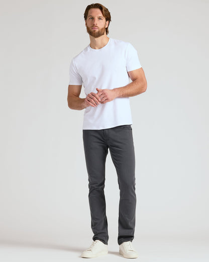 Black & Gray Wash Straight Comfort Stretch Jeans 2-Pack