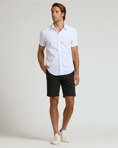 7" Navy & Black Chino Shorts 2-Pack