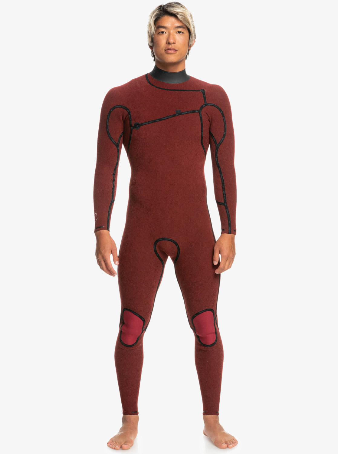 4/3mm Highline GBS Chest Zip Wetsuit - Black