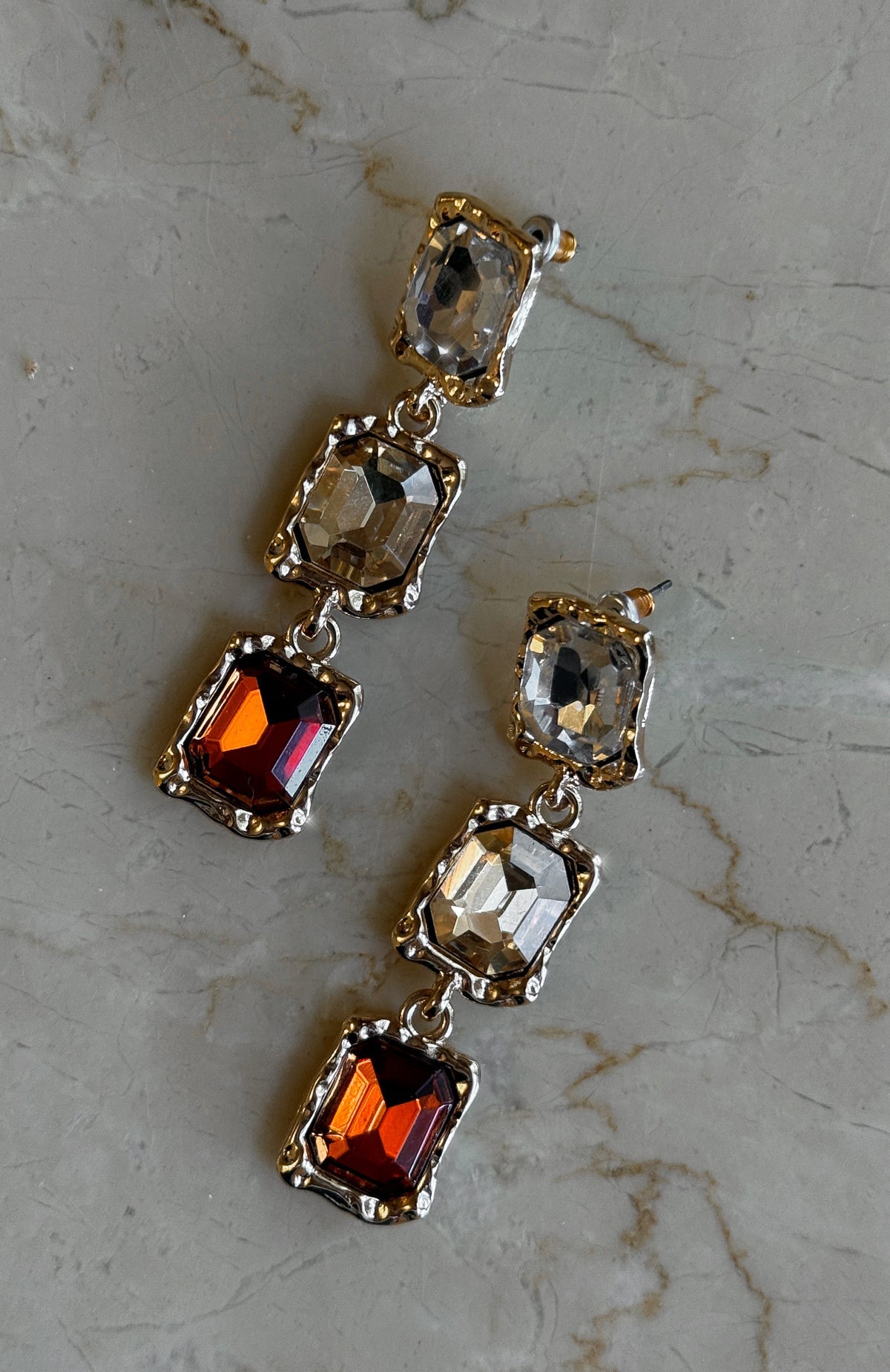 Ace Earrings Gold