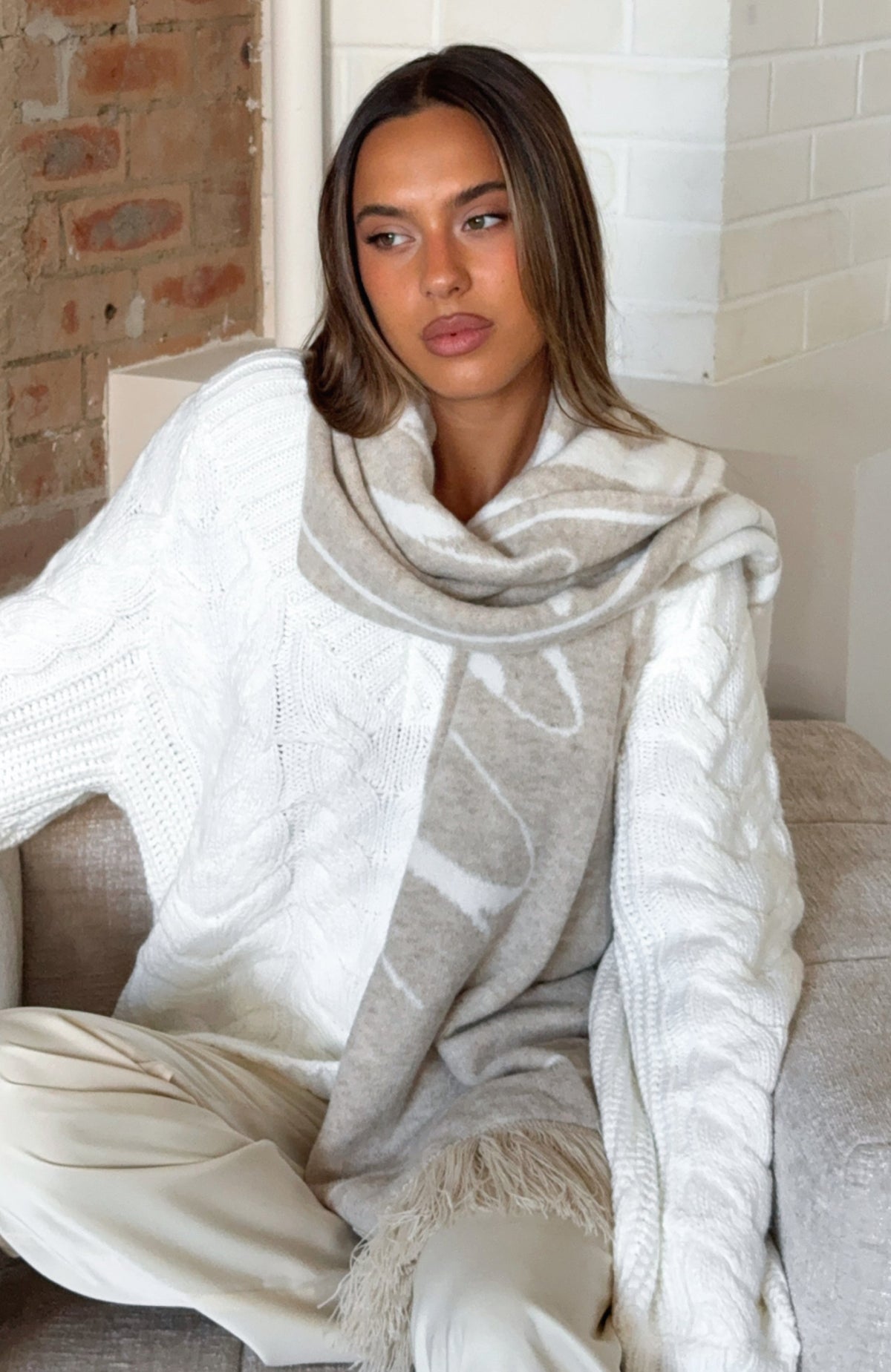 Aariya Scarf Nude