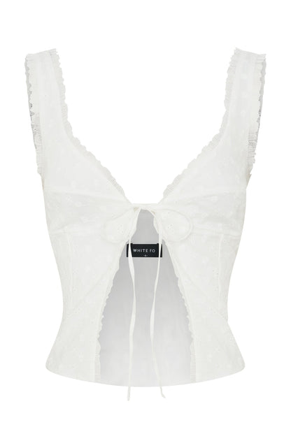 Catch My Drift Top Off White