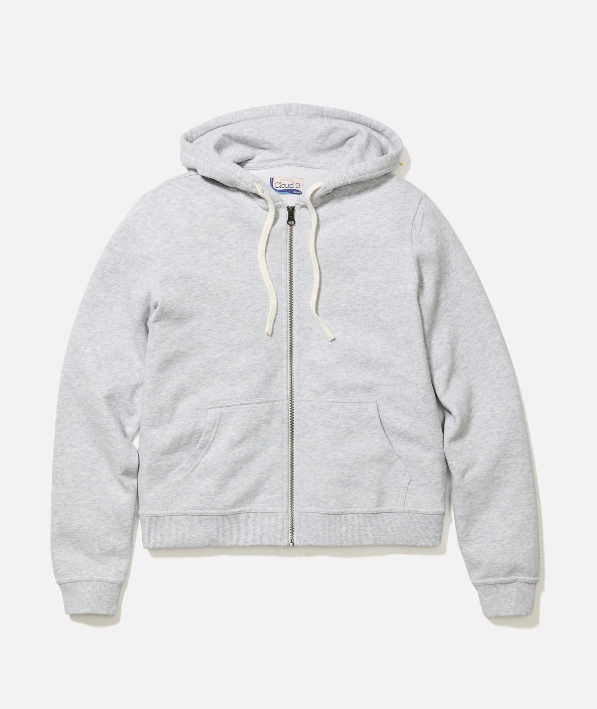 Women's Cloud 9 Fleece Full Zip Hoodie in Heather Grey