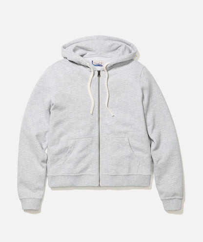 Women's Cloud 9 Fleece Full Zip Hoodie in Heather Grey